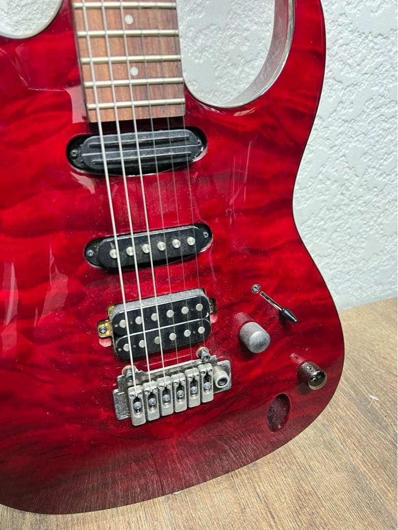 Cort エレキギター レッド ギターケース付き