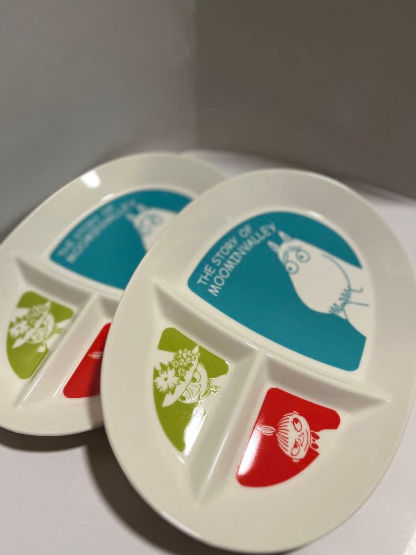 ムーミン 食品保存容器 /マグカップ/お皿/三つ仕切りプレート