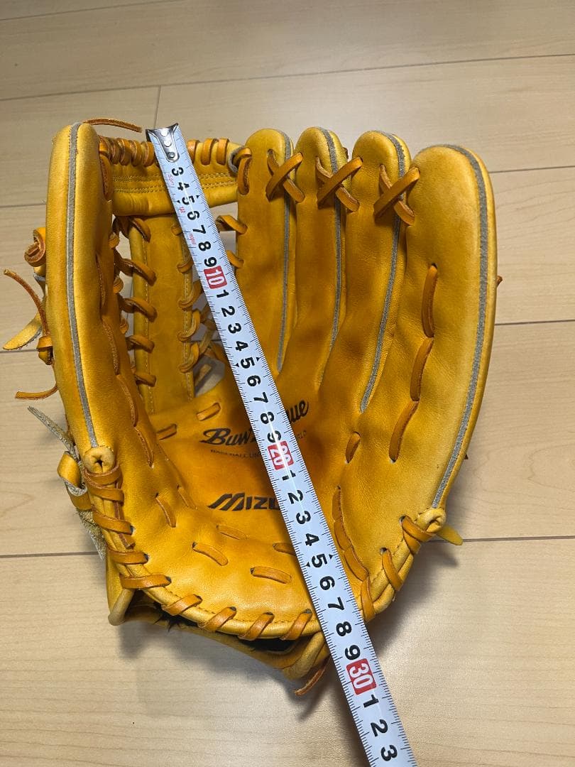 Mizuno Buw League 軟式グローブ イエロー　一般大人用