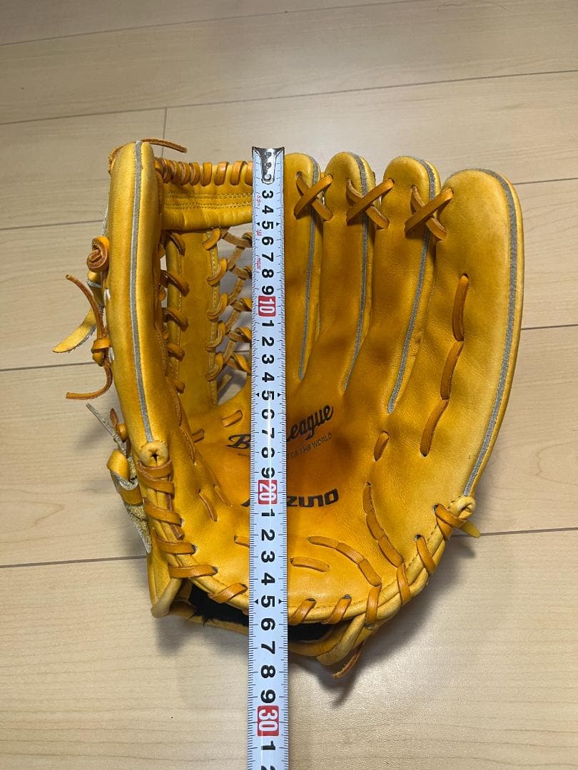 Mizuno Buw League 軟式グローブ イエロー　一般大人用