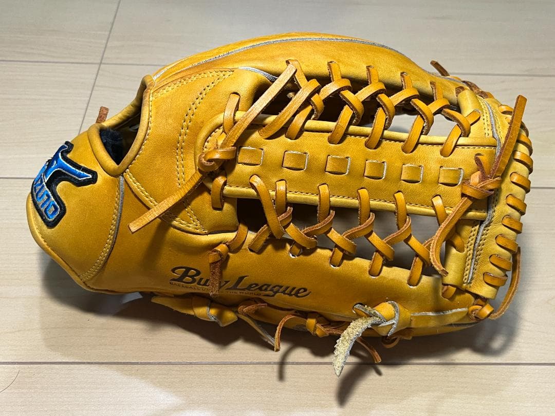 Mizuno Buw League 軟式グローブ イエロー　一般大人用