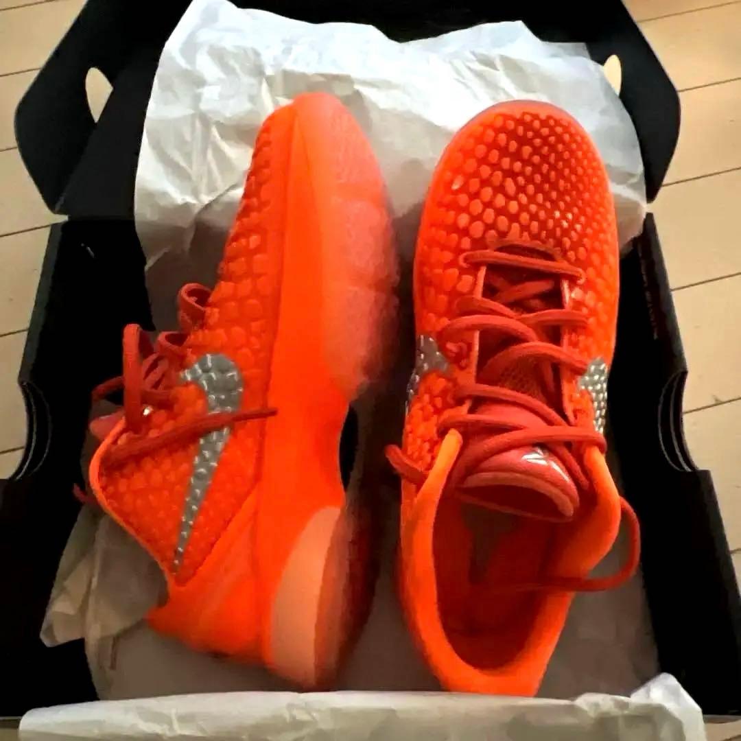 バスケ用バッグ NIKE kobe6 GS Protro \"Total Orange\" 22.5