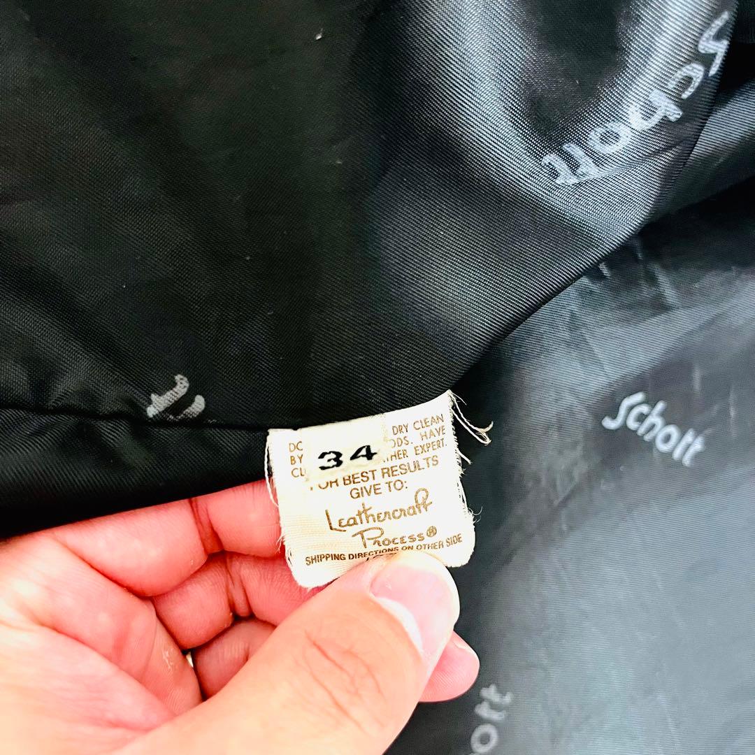 ショット　Schott　シングルライダース　641　34