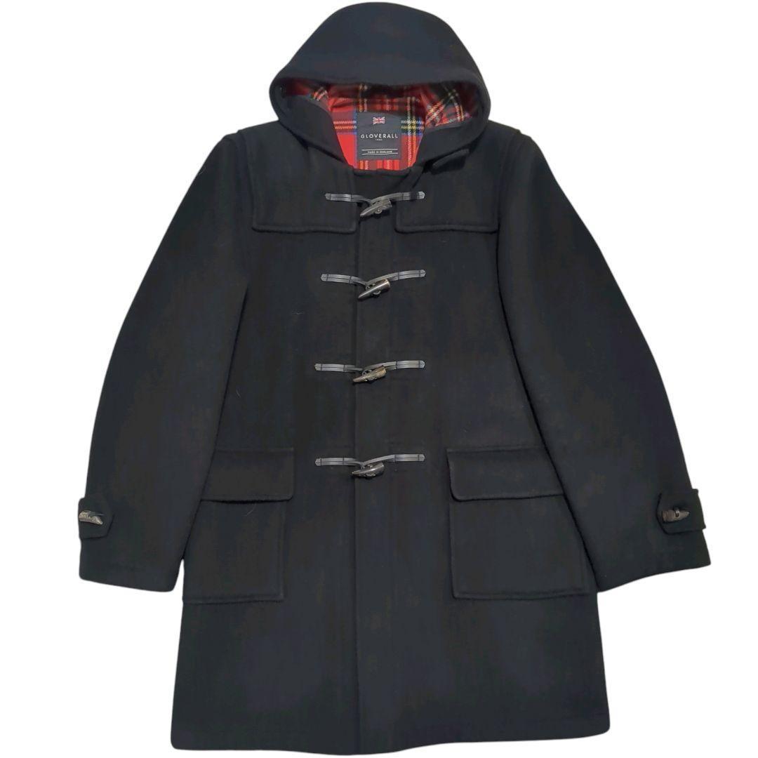 現行タグ✨️英国製✨️Gloverall ロング丈 裏地チェック ダッフル