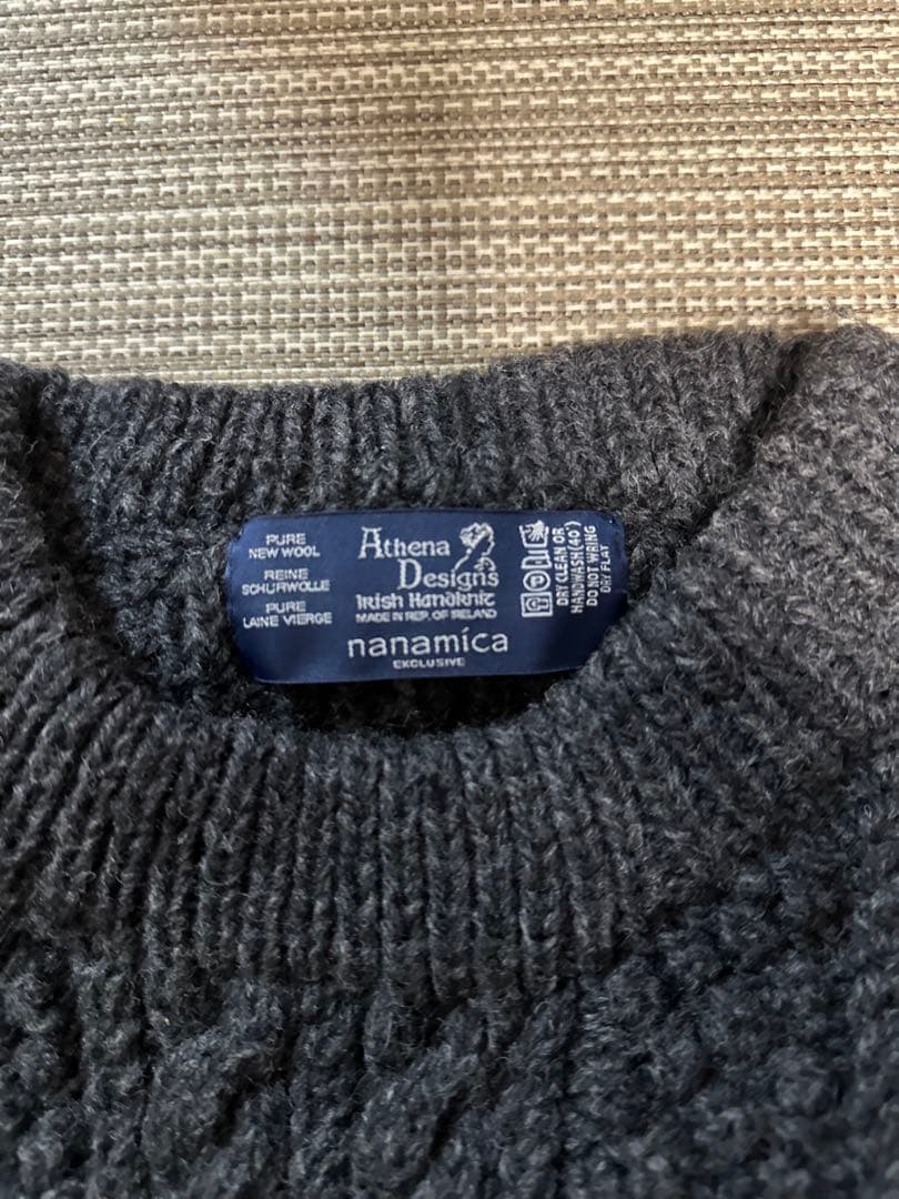 Athena Designs アテナデザインnanamica ナナミカ別注ニット