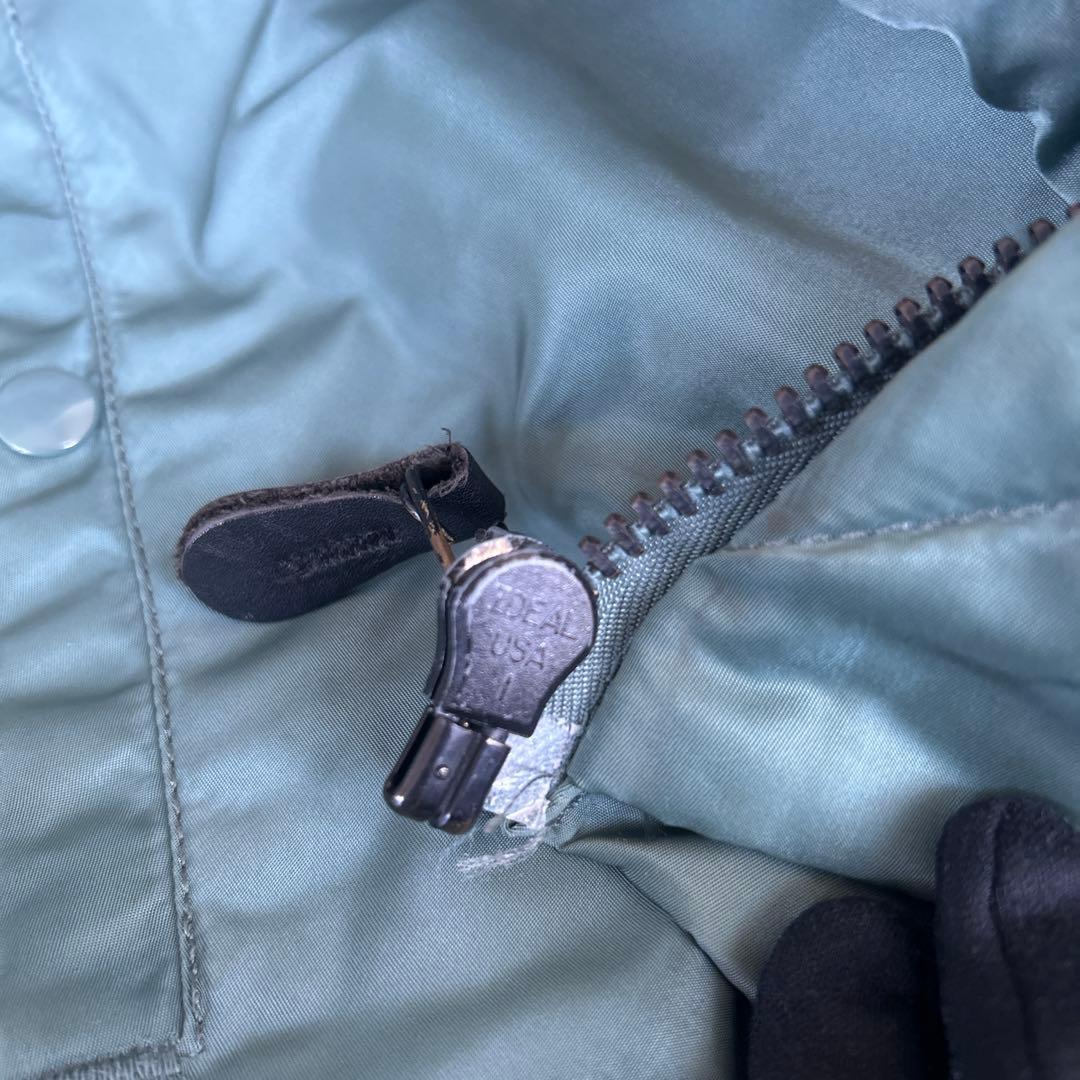 90s ALPHA B-15D 50s復刻 USA製 フライトジャケット　M