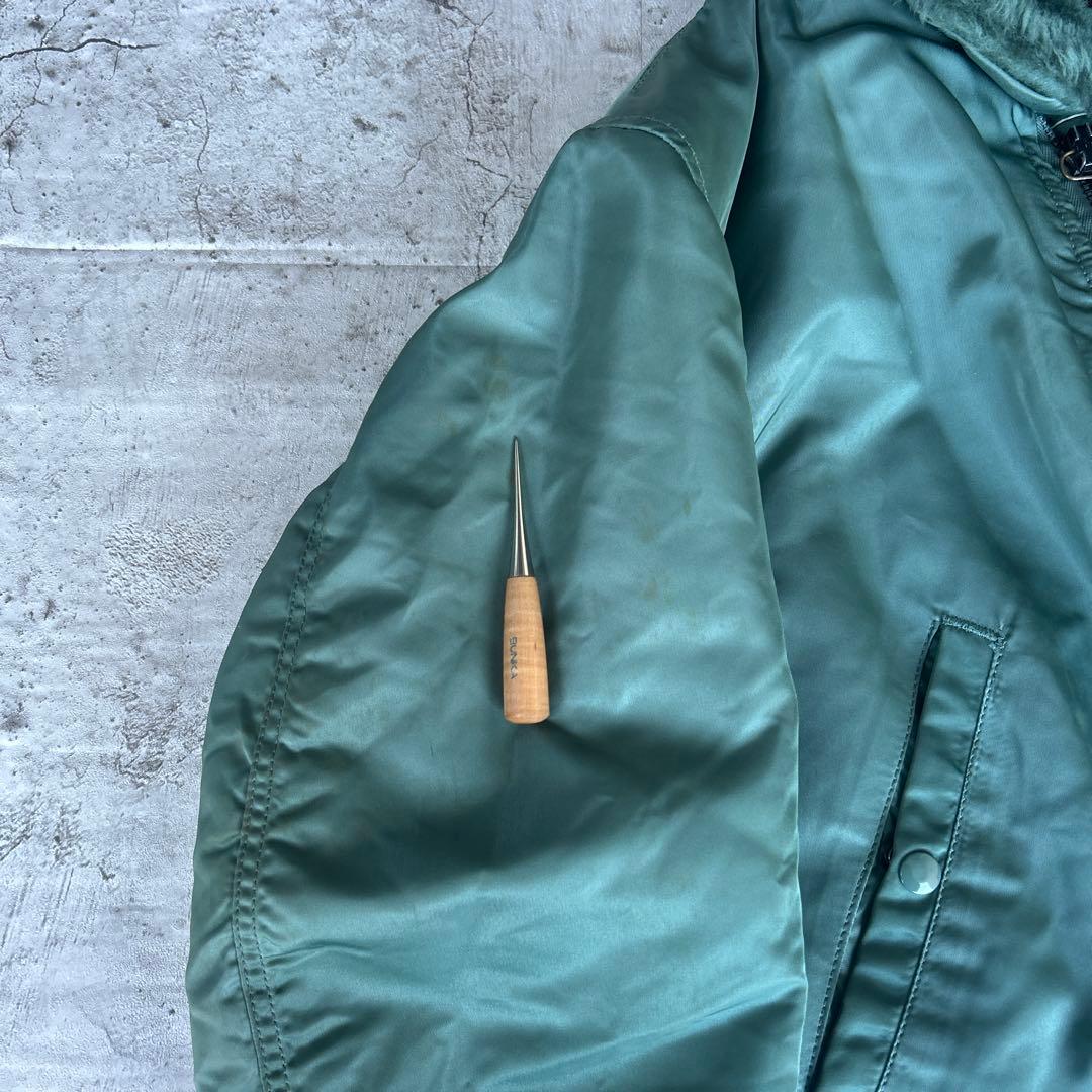 90s ALPHA B-15D 50s復刻 USA製 フライトジャケット　M