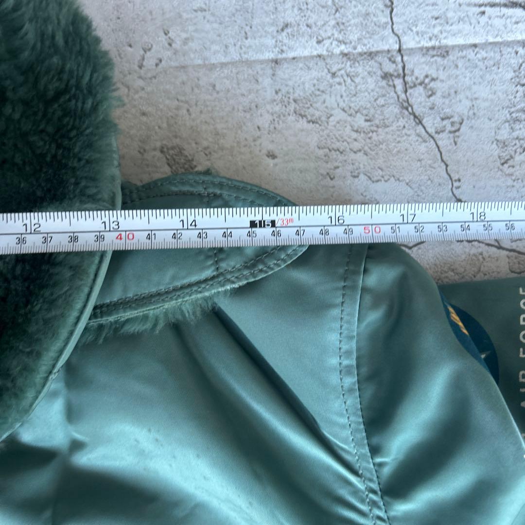 90s ALPHA B-15D 50s復刻 USA製 フライトジャケット　M