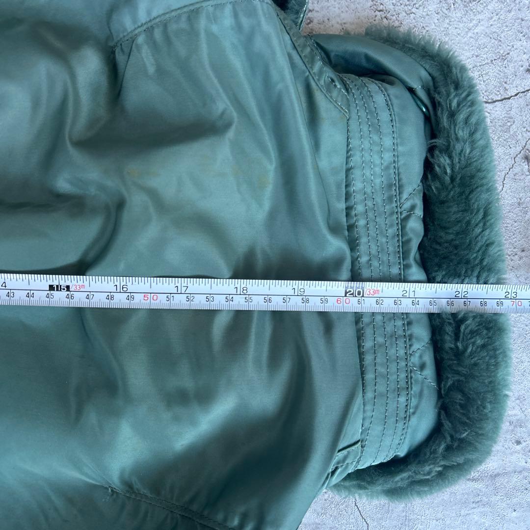 90s ALPHA B-15D 50s復刻 USA製 フライトジャケット　M