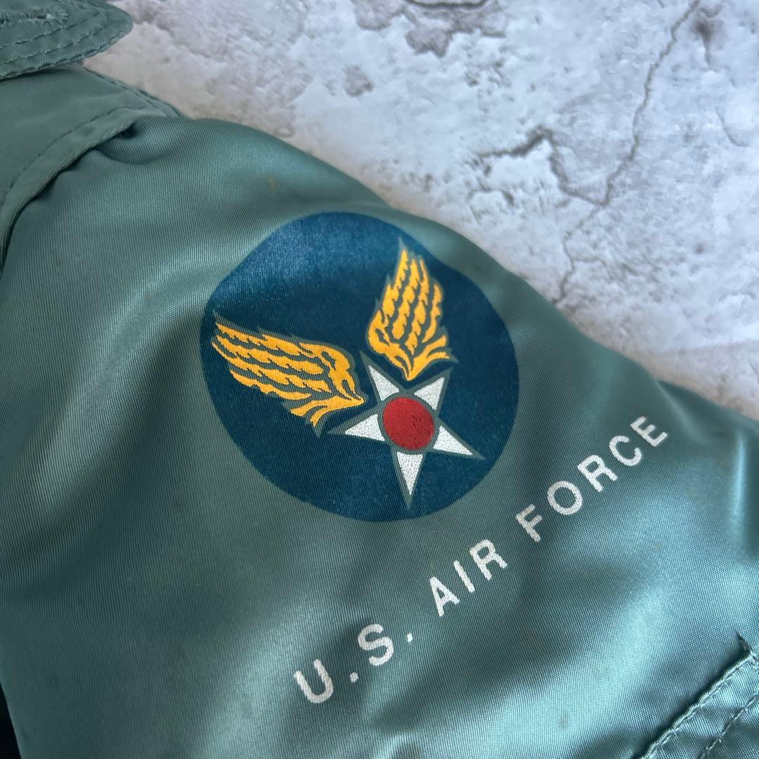 90s ALPHA B-15D 50s復刻 USA製 フライトジャケット　M