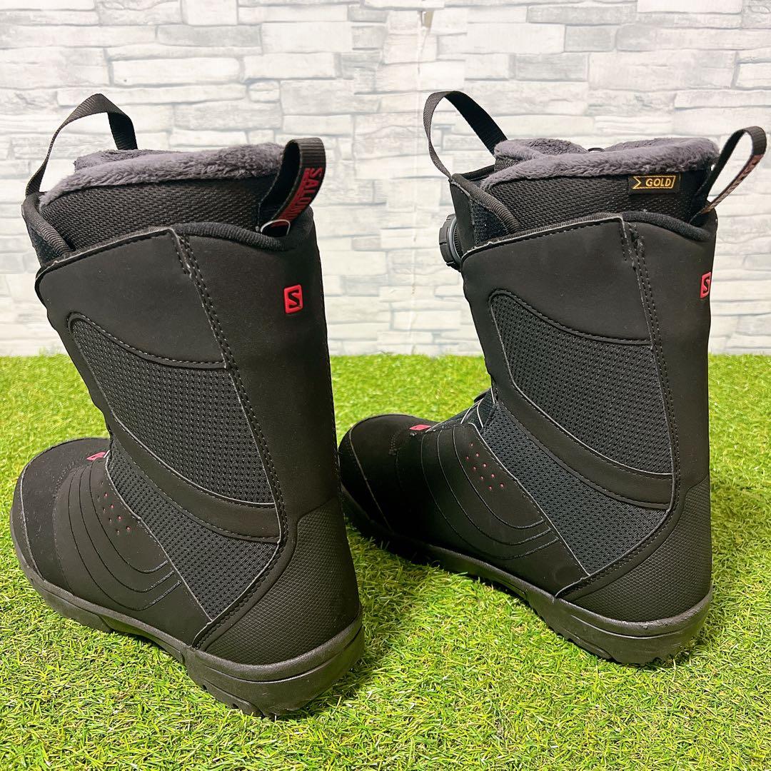 ★極美品 サロモン スノーボード ブーツ PEARL BOA 24.5cm 黒