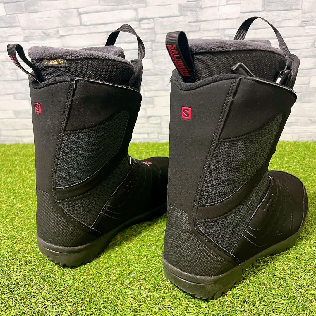 ★極美品 サロモン スノーボード ブーツ PEARL BOA 24.5cm 黒
