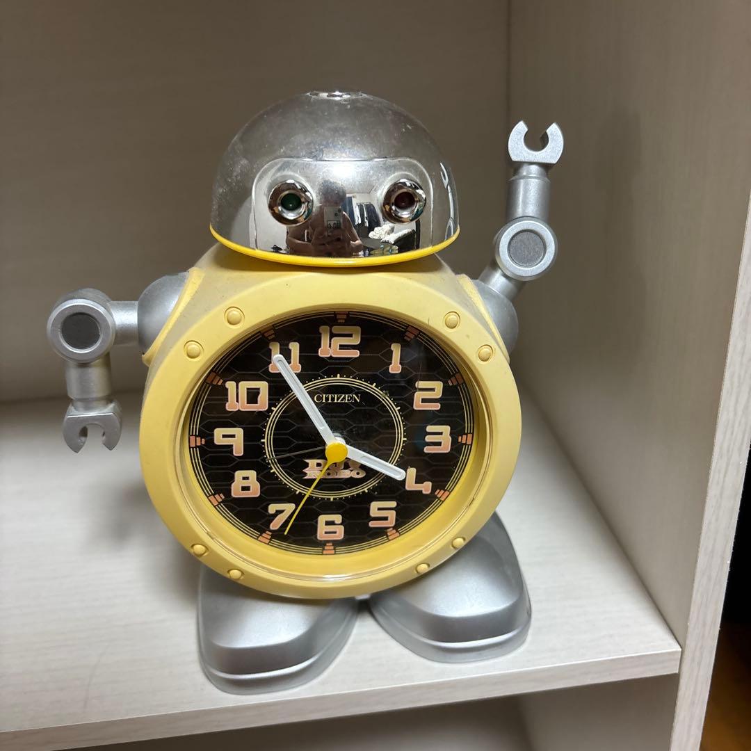 CITIZEN ロボット型 置時計 - メルカリ
