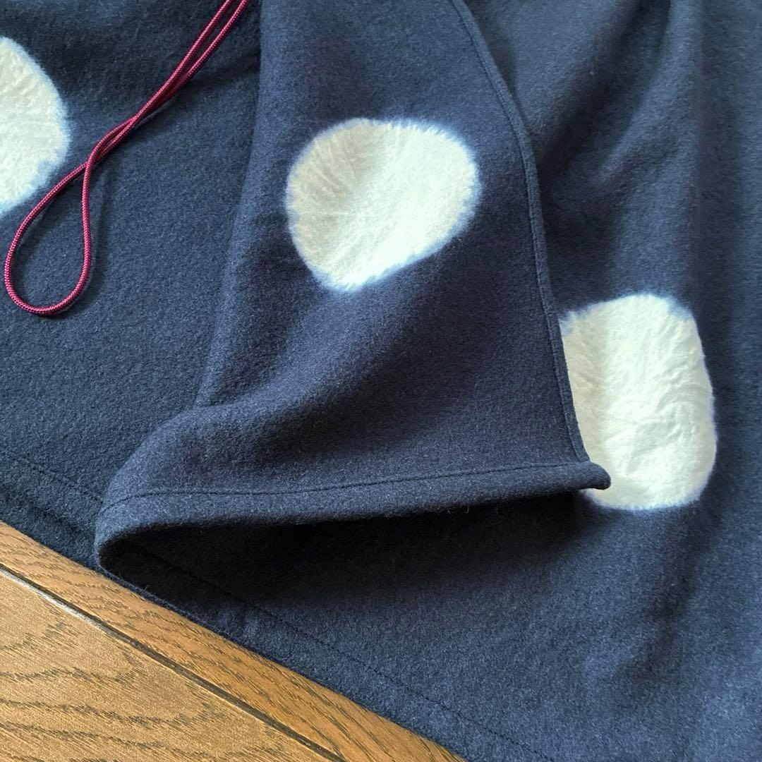 美品☆SOU・SOUソウソウ☆毛 強圧縮編 きさらぎ たばた絞り