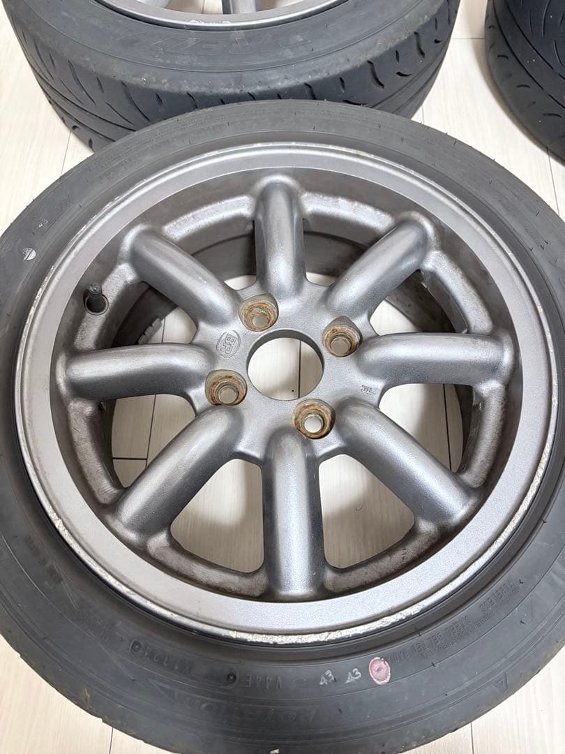 直接引取 ブラックレーシング 14インチ 6j - メルカリ