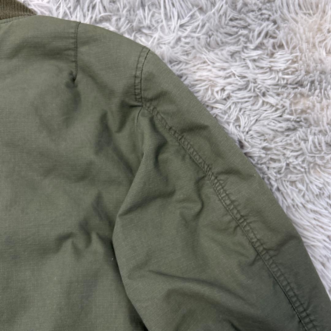 【美品】AVIREX MA-1フライトジャケット 35周年限定モデル Mサイズ