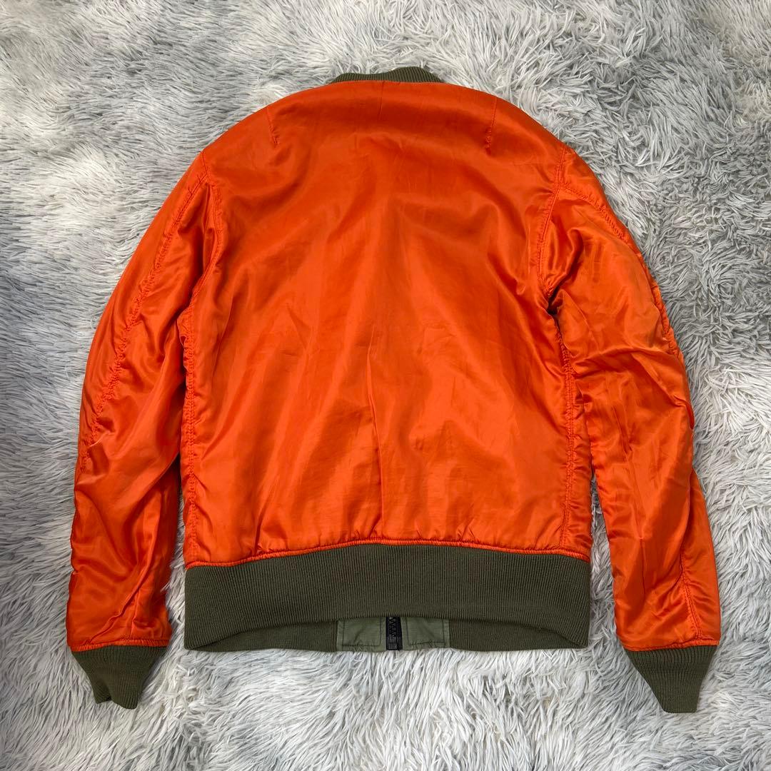 【美品】AVIREX MA-1フライトジャケット 35周年限定モデル Mサイズ