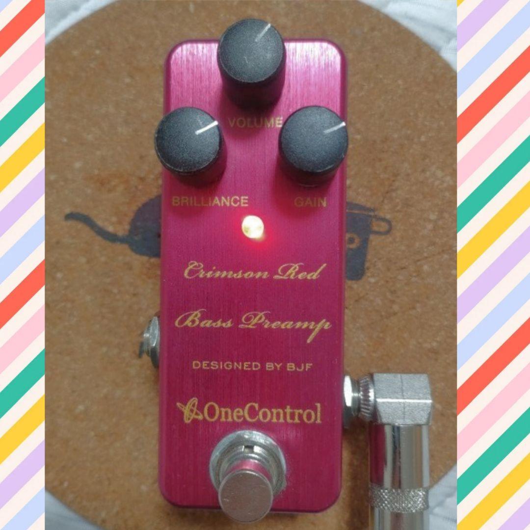 ベース OneControl Crimson Red Bass Preamp
