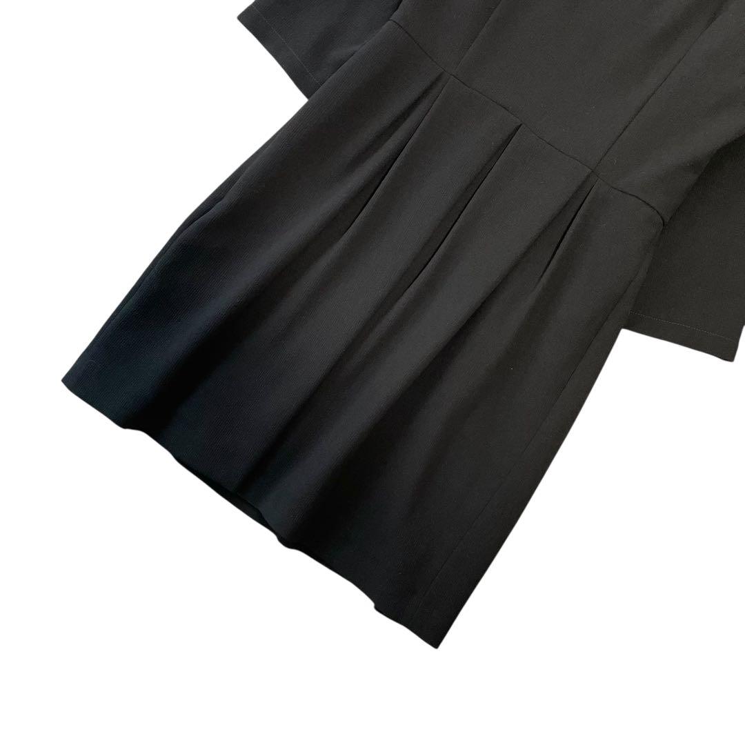 タグ付✨ Max&Co. フレアワンピース 44 大きいサイズ ブラック 洗える