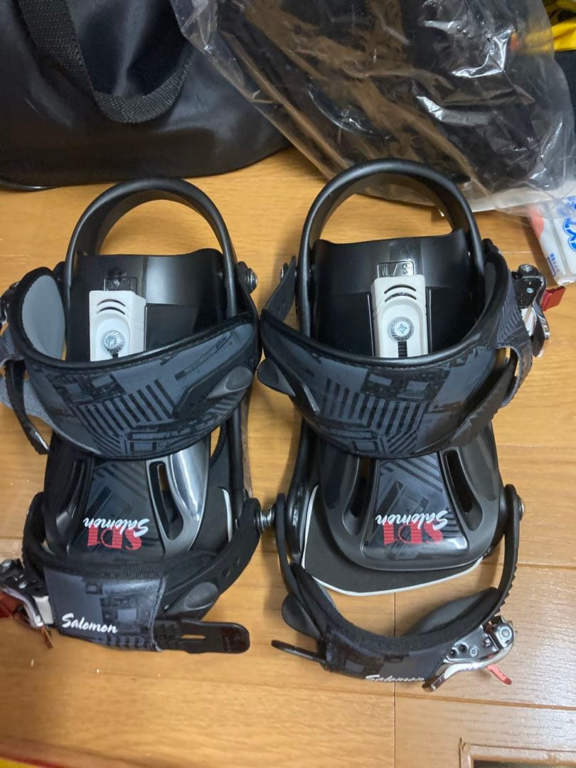 Salomon スノーボード ビンディング ブラック