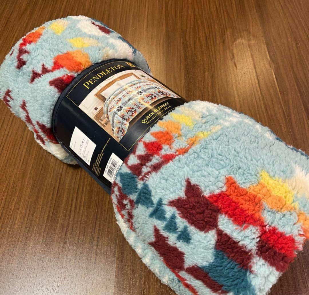 AYA さまペンドルトンシェルパブランケット クイーン