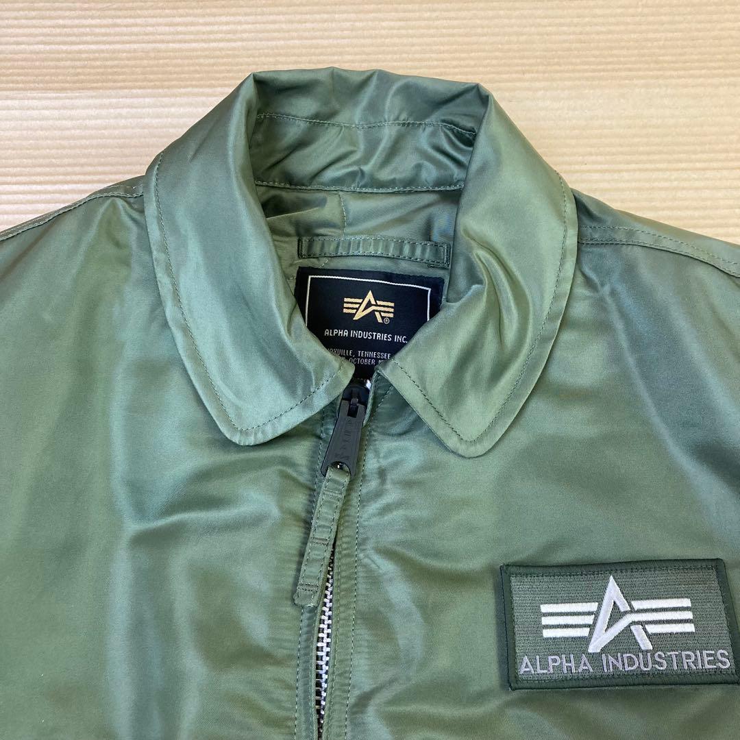 ALPHA INDUSTRIES CWU45/P フライトジャケット カーキ L - メルカリ