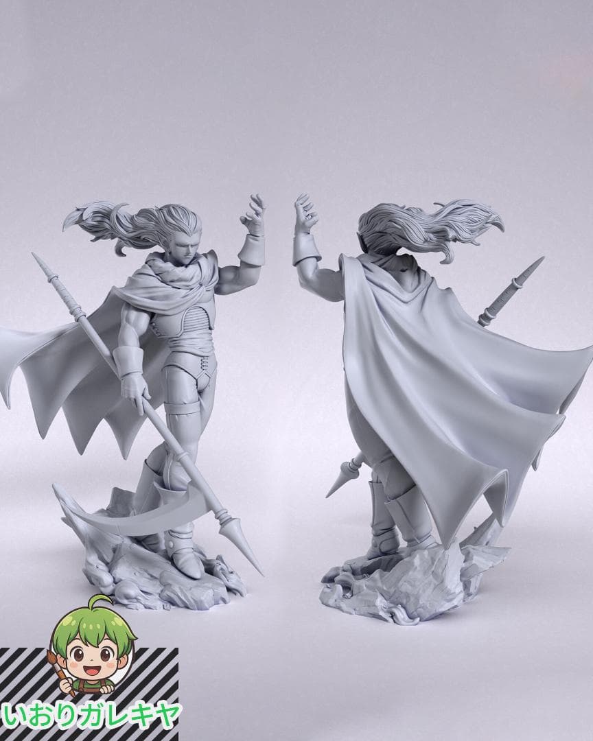 魔王 クロノ・トリガー 1/10 未塗装未組立 フィギュア ガレージキット