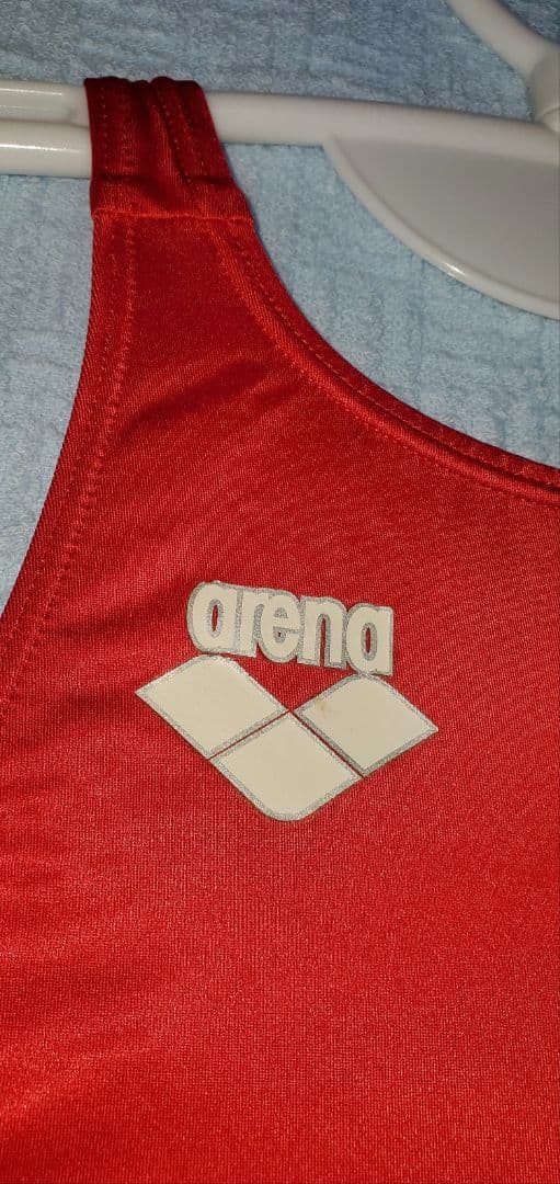 競泳水着アリーナnux赤