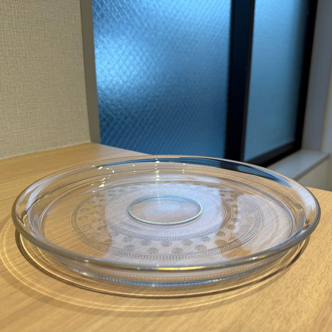 極稀少オールドバカラBACCARATエトワールEtoiles 大型トレイ☆金彩