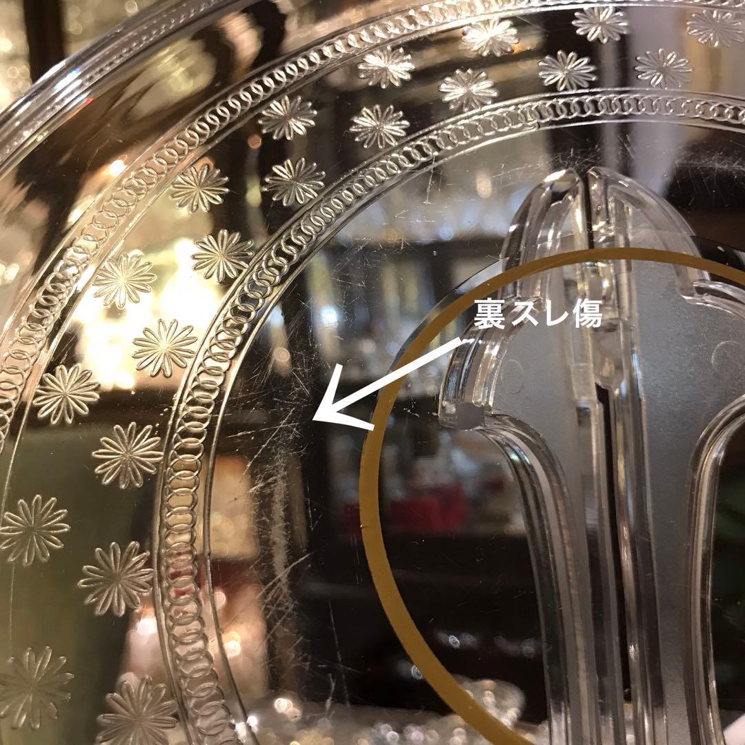 極稀少オールドバカラBACCARATエトワールEtoiles 大型トレイ☆金彩