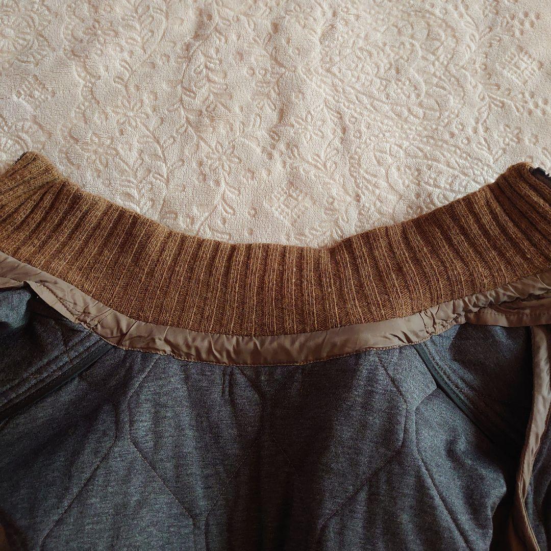 バーバリー　ダークブラウン キルティングインナー付きメンズミドルコート