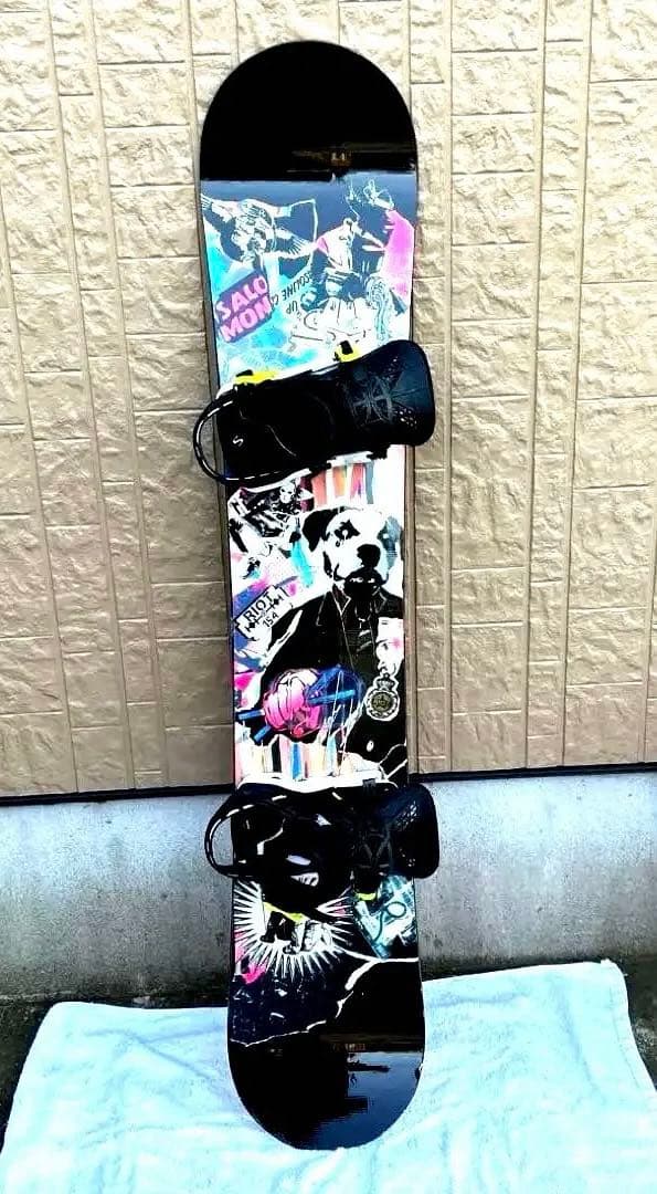 スノーボード4点セット　板+ビンディング+ブーツ+ケース