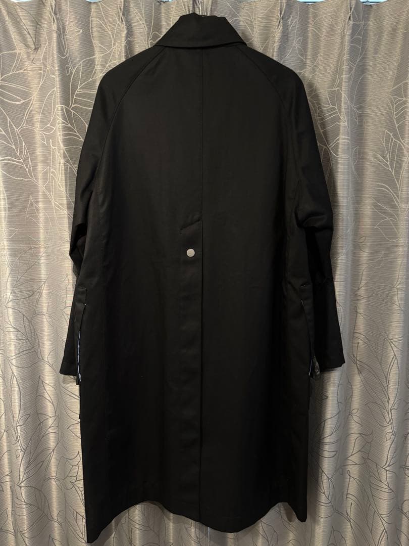 ジャケット・アウター OUAT 006 BLACK MOTORCYCLE COAT