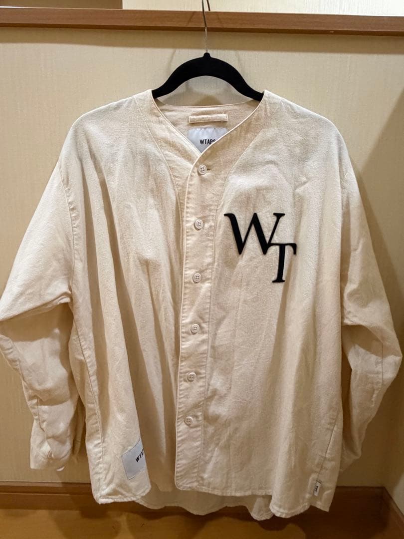 WTAPS 22AW ベースボールシャツ size1222TQDT-SHM05