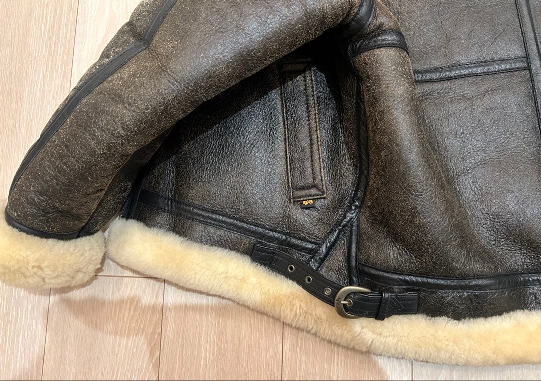 【年代物】ALPHA INDUSTRIES B-3タイプ フライトジャケット