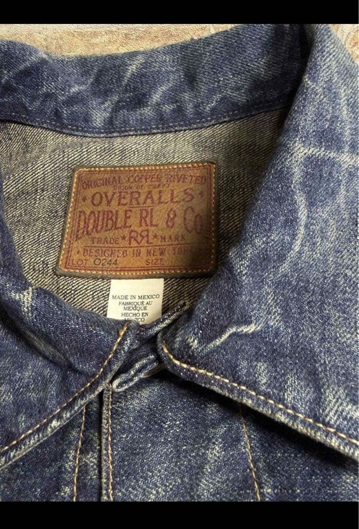 RRL 新品未使用 タグ付　ウエストビューデニム　トラッカージャケット