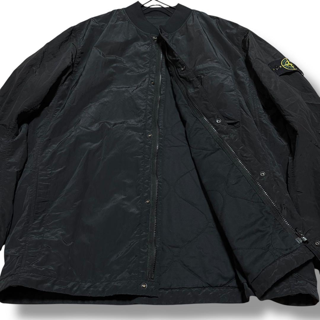 Stone /Reversible/Nylon /Quilted/黒