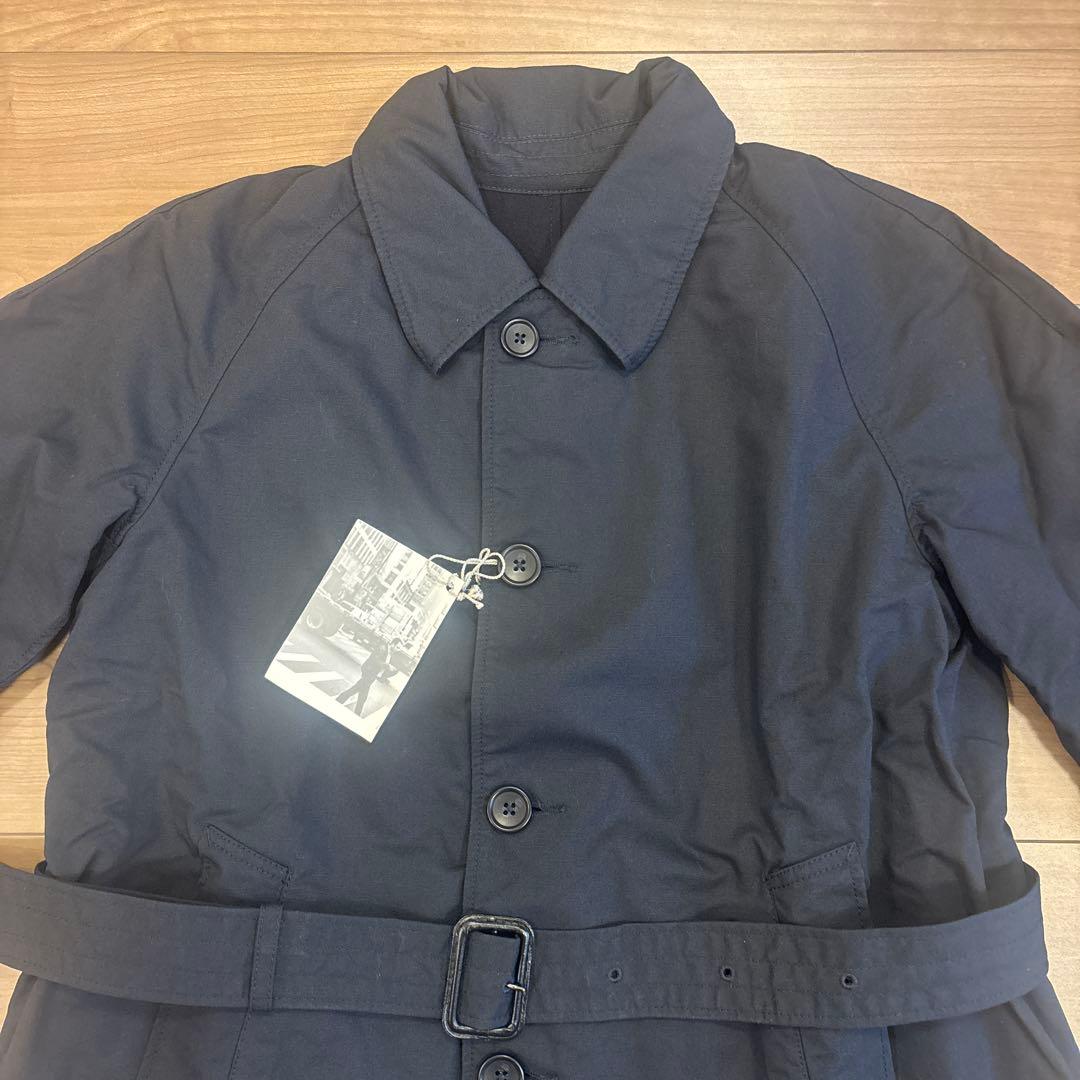 【新品】 ENGINEEREDGARMENTS リバーシブルコート ネイビーXS