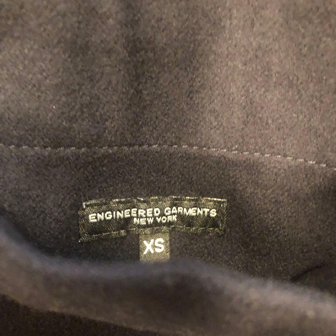 【新品】 ENGINEEREDGARMENTS リバーシブルコート ネイビーXS