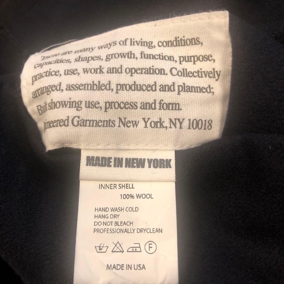 【新品】 ENGINEEREDGARMENTS リバーシブルコート ネイビーXS