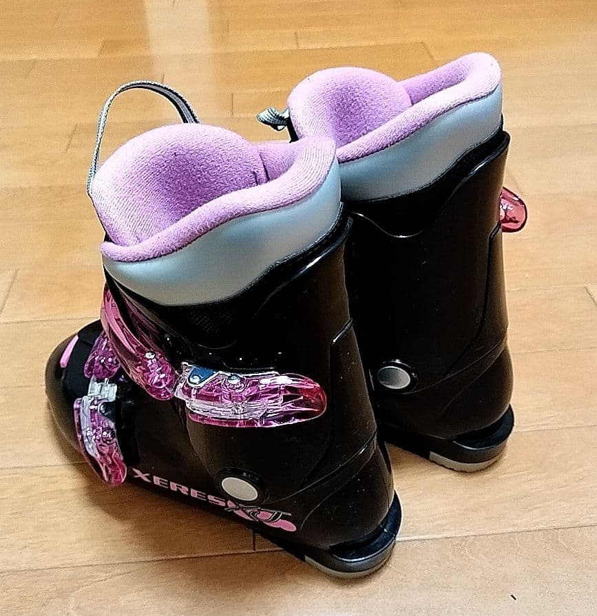 【あか様】スキー板／ブーツ／ストック 3点セット