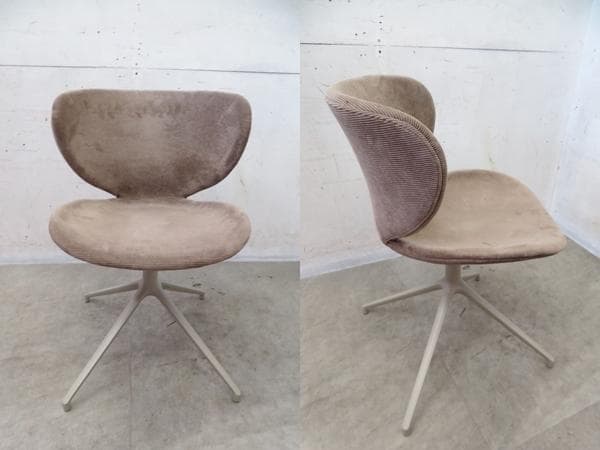 展示品■ボーコンセプト■ハミルトン■回転式■ダイニングチェア■2脚セット■25万