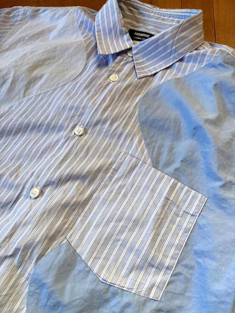 コムデギャルソン　オムドゥ　2018SS クレイジーパターンシャツ