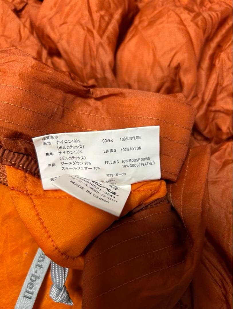 mont-bell 寝袋　スパイラルダウンハガーexp