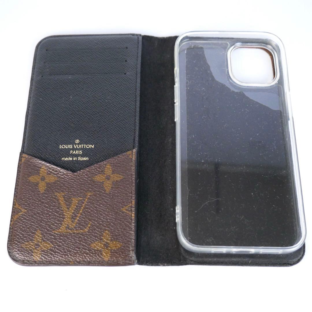美品✨LOUIS VUITTON ルイヴィトンiPhone11フォリオモノグラム