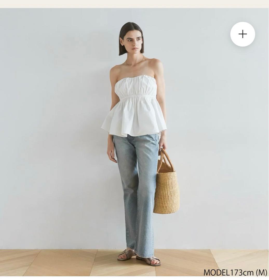 searoomlynnウエストShapeパッドinベアトップスM