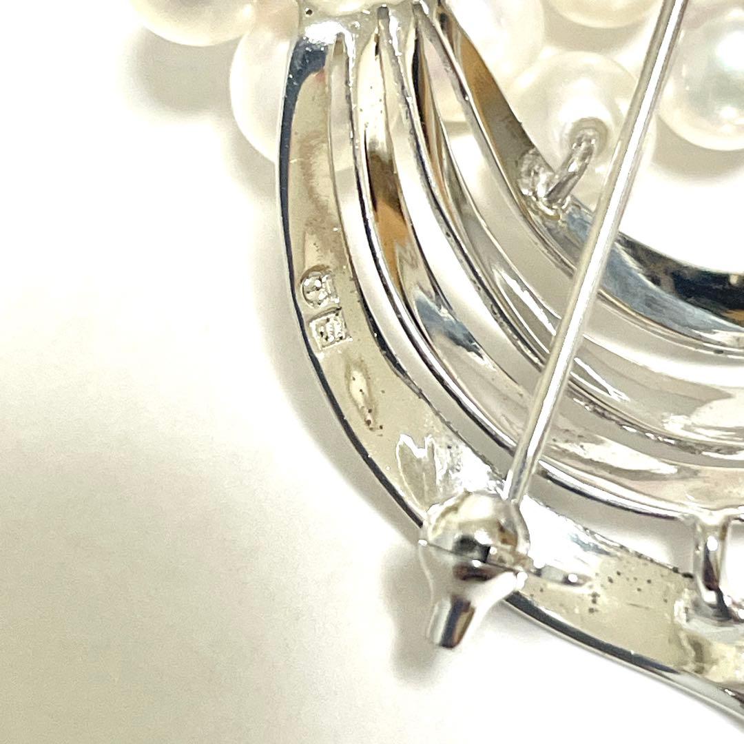 美品✨田崎真珠 TASAKI タサキ アコヤ真珠 パール ブローチ コサージュ