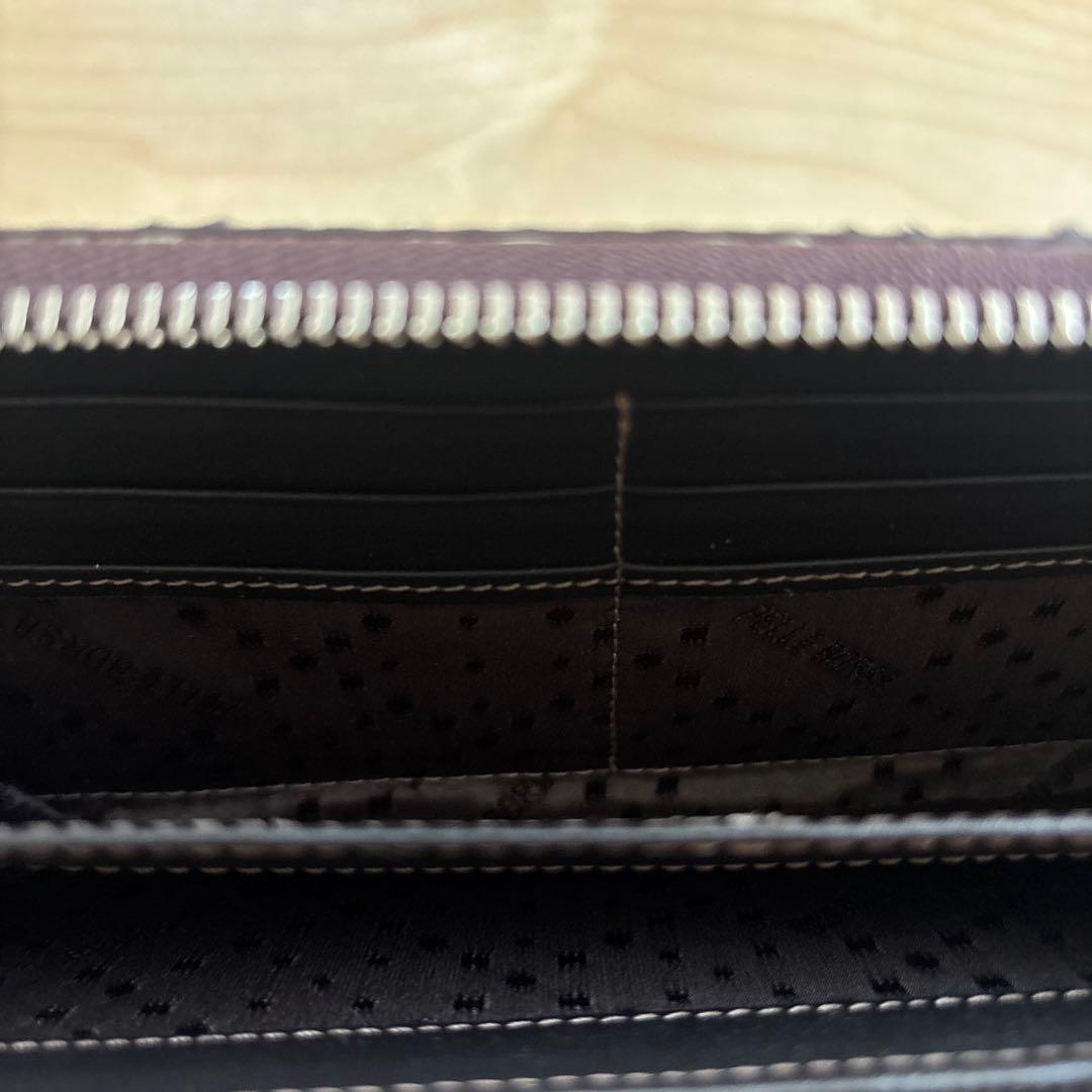 ペレボルサ パイソンレザー 長財布 ベージュ/ブラウン - 小物一 番