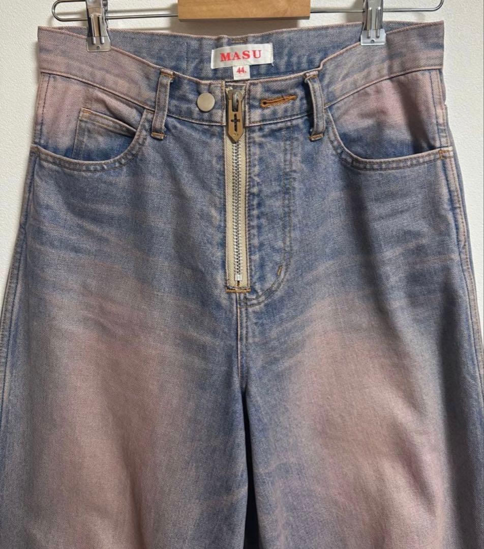 24ss MASU BOYS BAGGY JEANS PINK INDIGO44 - メルカリ