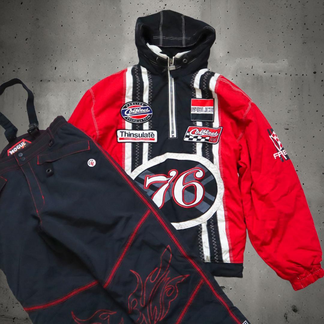 FABLICE/ファブリス スキーウェア ジャケット セットアップ ハーフジップ